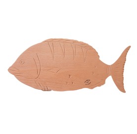 handmade Beech wood chopping board on Fish shape